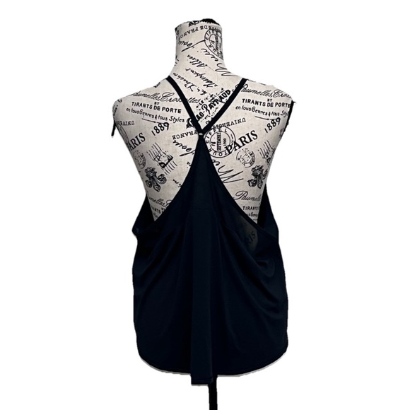 All In Motion Black Athletic Tank Top XXL Workout Activewear Goth Grunge Boho - Picture 5 of 10